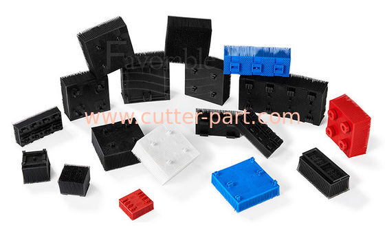 衣服の織物のカッター機械に使用するナイロン多毛ブラシの剛毛のブロック