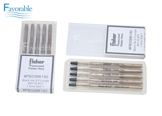 684500003 フィッシャーのプロッターペンはプロッターパーツ PB35BK180 3.5' 長さ1.3mmボール